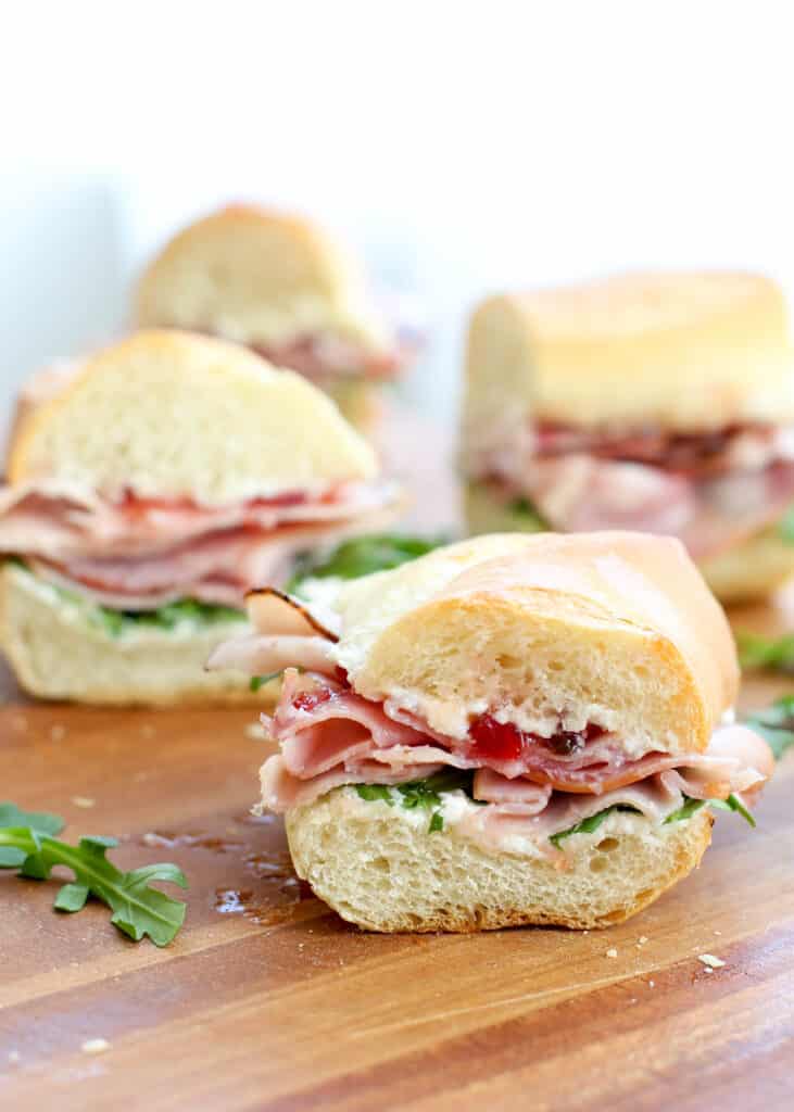 You're going to love these sweet and slightly spicy ham sandwiches!