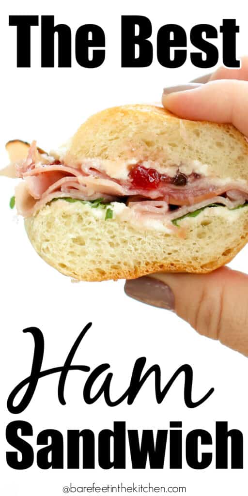 Perfect for a crowd or a casual lunch, you're going to love this Ham Sandwich!
