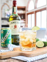 Jameson and Ginger Ale Cocktail