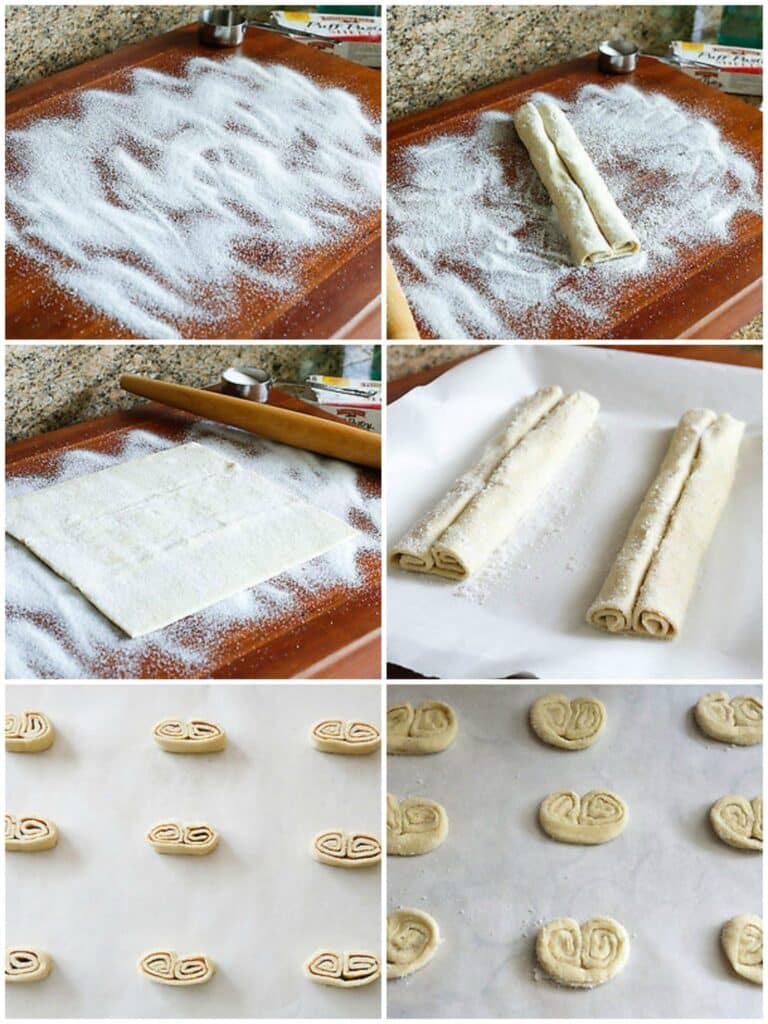How To Make Palmiers - get the directions at barefeetinthekitchen.com