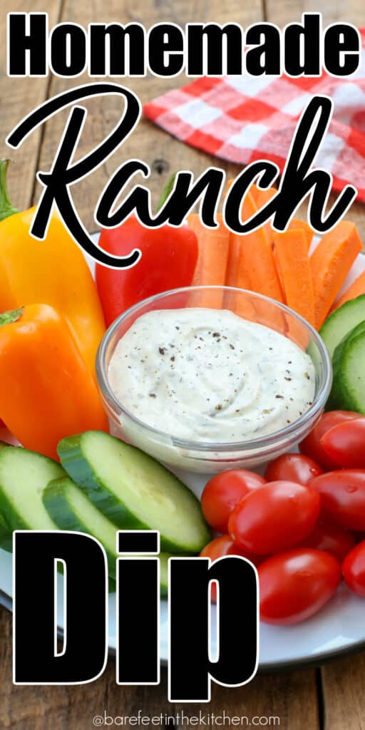 Quick and easy homemade Ranch Dip