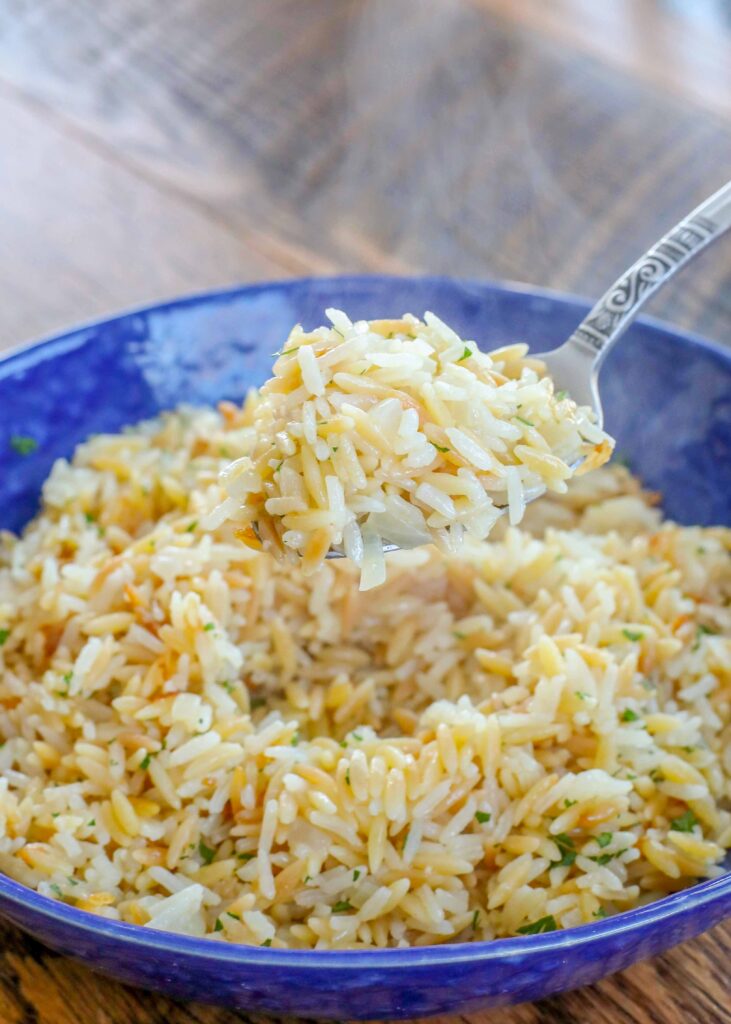 Classic garlicky Rice Pilaf
