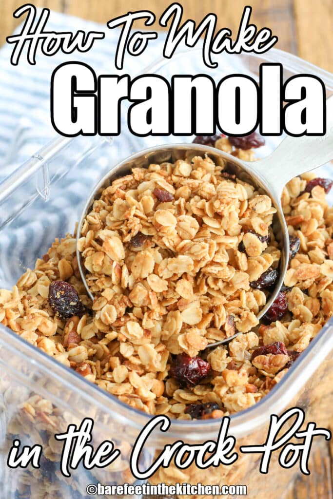 How To Make Granola in the Crock-Pot