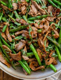 Beef and Green Bean Stir Fry